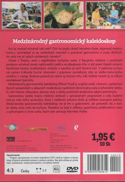 Thajská kuchyňa DVD