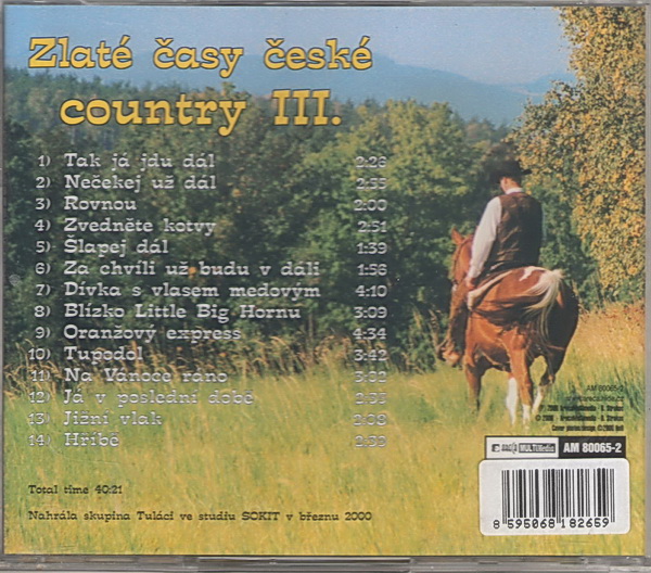 Zlaté časy české country III. CD