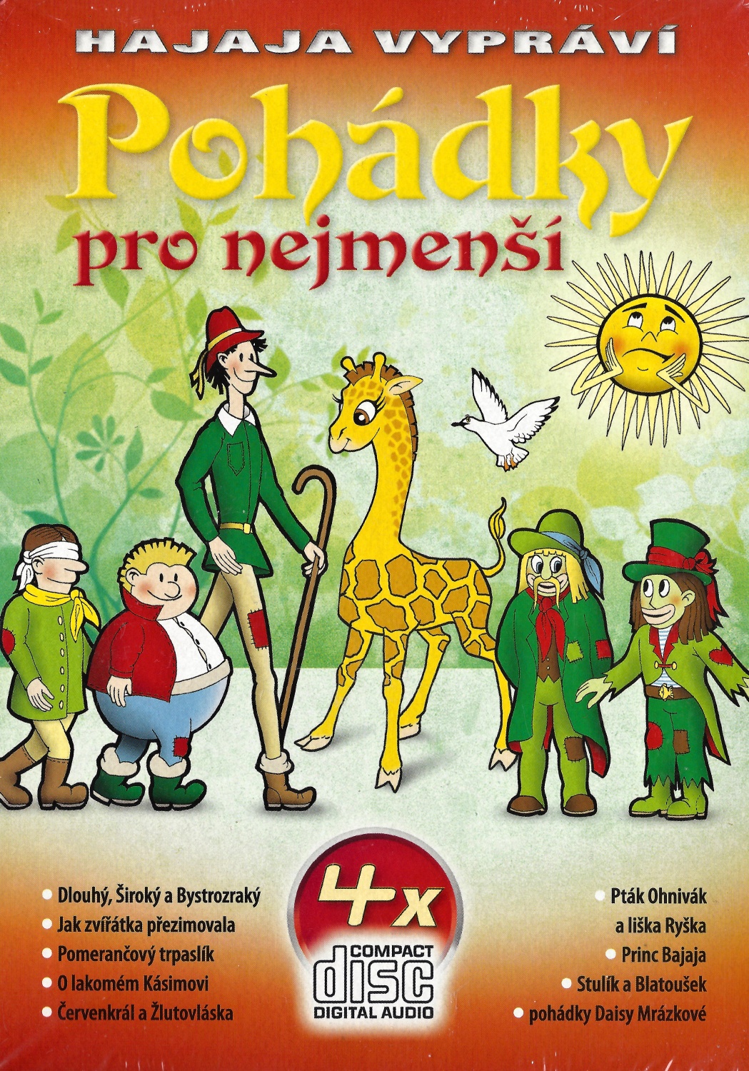 Hajaja vypráví Pohádky pro nejmenší 4x CD