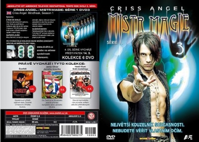Mistr magie, Criss Angel série 1, (6 DVD)