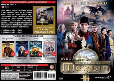 Merlin druhá série 6x DVD