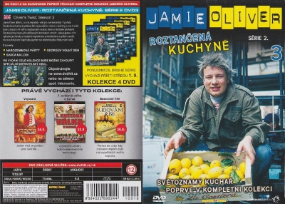 Jamie Oliver, série 2 4x DVD