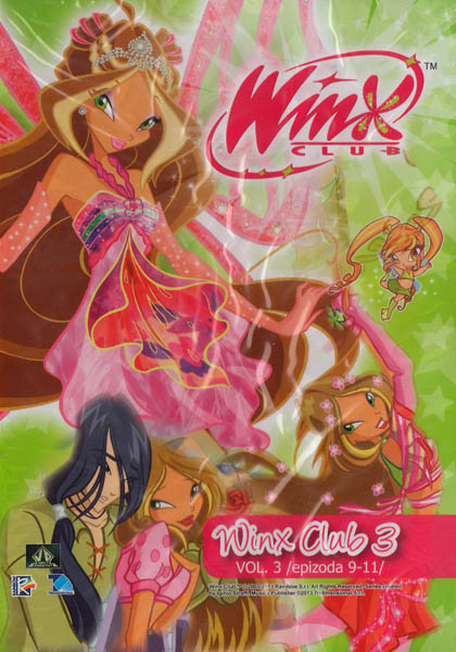 Winx club 3. série 8x DVD