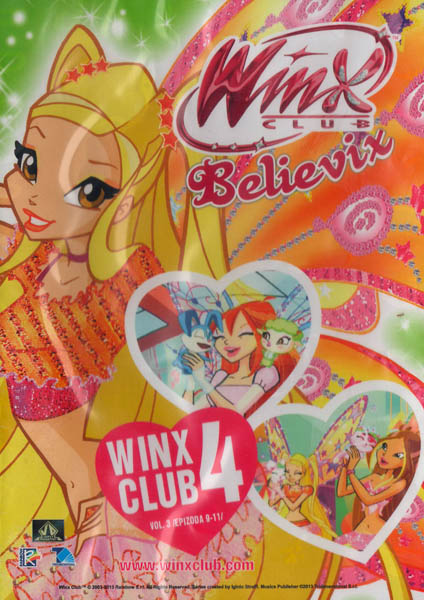 Winx club 4. série 8x DVD