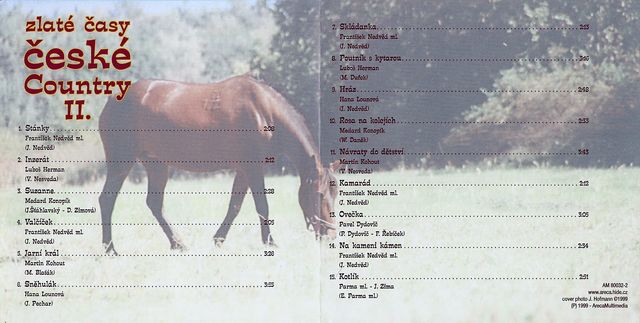 Zlaté časy české country II. - CD