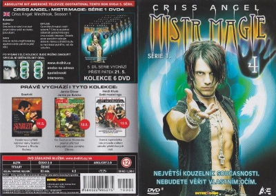 Mistr magie, Criss Angel série 1, (6 DVD)