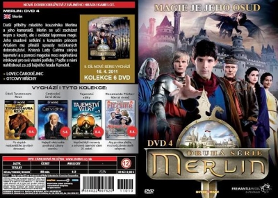 Merlin druhá série 6x DVD