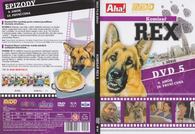 Komisař Rex, série 1, díl 1 DVD