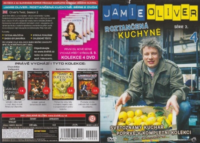 Jamie Oliver, série 2 4x DVD