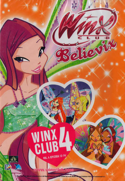 Winx club 4. série 8x DVD