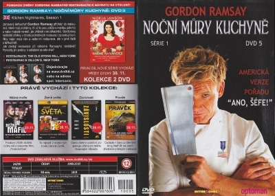 Gordon Ramsay noční můry kuchyně série 1 5x DVD