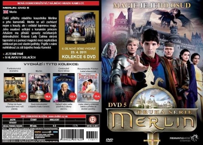 Merlin druhá série 6x DVD