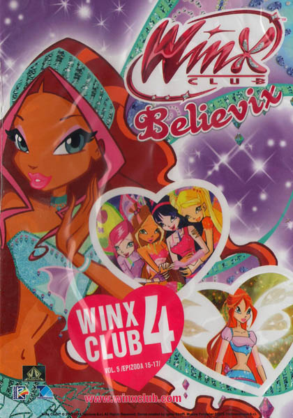Winx club 4. série 8x DVD