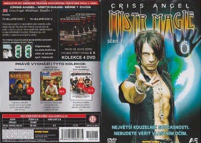 Mistr magie, Criss Angel série 1, (6 DVD)