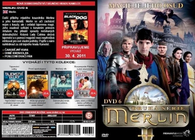 Merlin druhá série 6x DVD