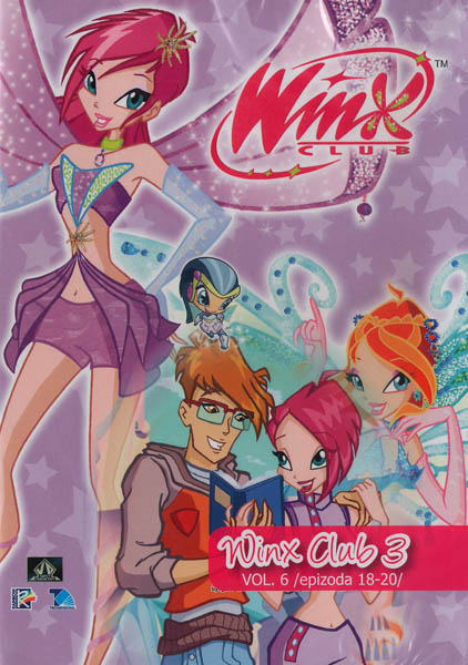 Winx club 3. série 8x DVD