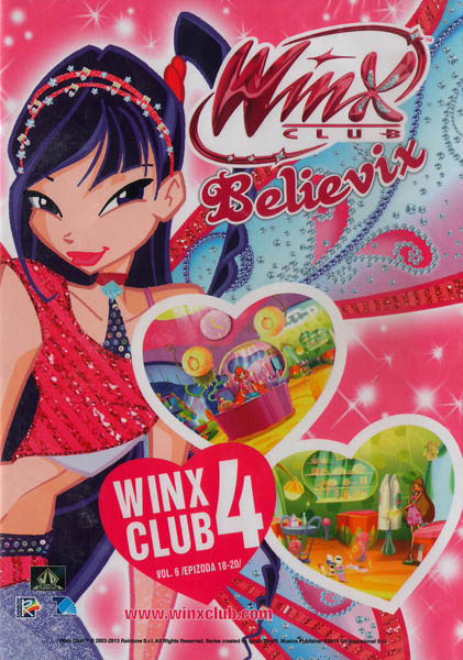 Winx club 4. série 8x DVD