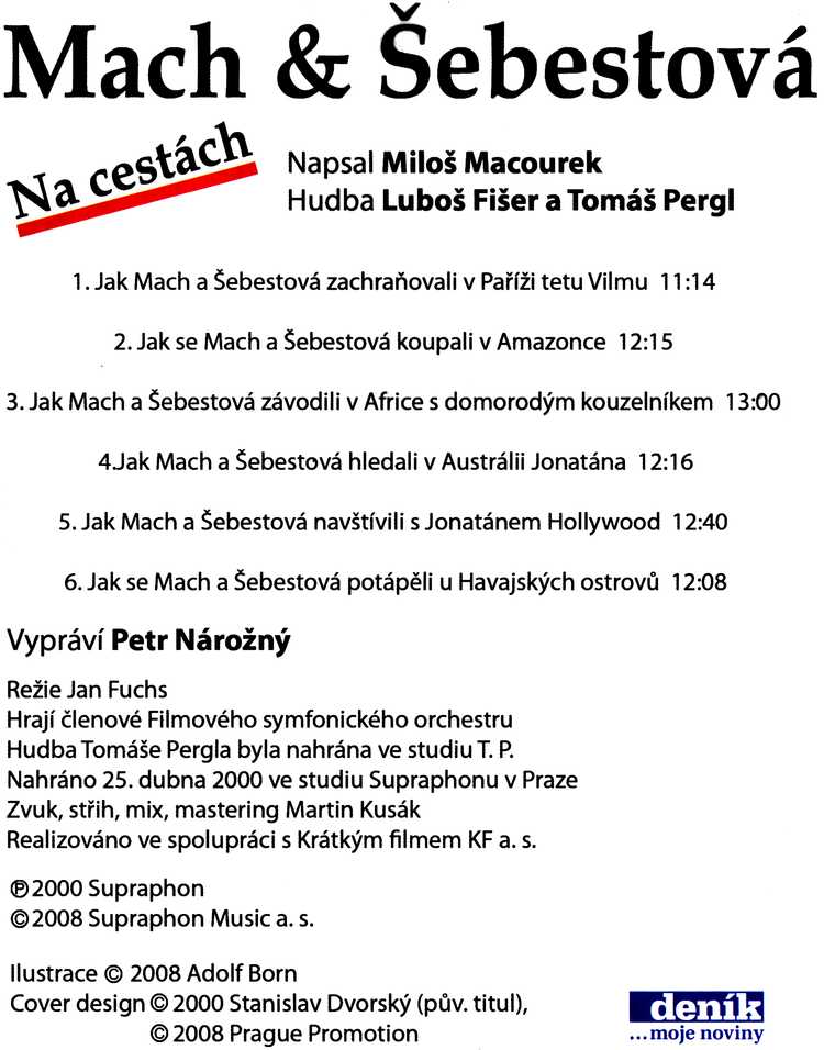 Mach a Šebestová 3xCD