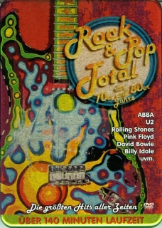 Rock & Pop Total Der 70er Und 80er Jahre DVD (bazarové zboží)