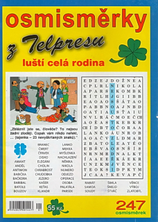 Osmisměrky z Telpresu - luští celá rodina 2/2015