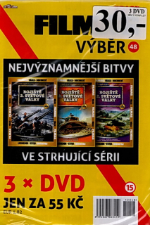 Bojiště 2. světové války 1-6DÍL DVD