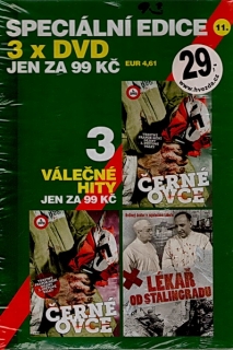 Válečné hity 3x DVD