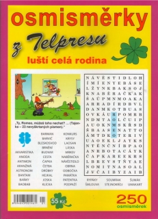 Osmisměrky z Telpresu luští celá rodina 1/2016