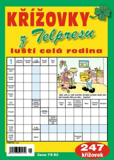 Křížovky z Telpresu luští celá rodina 2/2015
