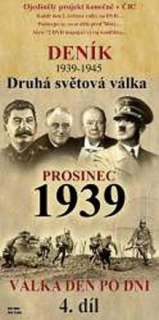 Deník - Druhá světová válka díl 4. - Prosinec 1939 DVD