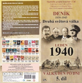 Deník - Druhá světová válka díl 5. - Leden 1940 DVD