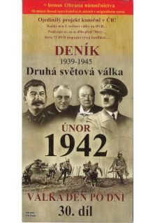 Deník - Druhá světová válka díl 30. - Únor 1942 - DVD