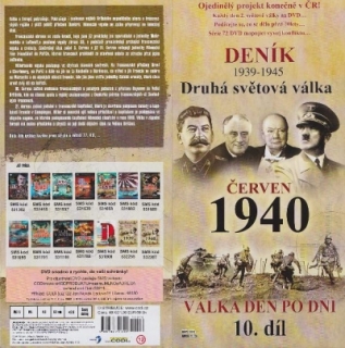Deník - Druhá světová válka díl 10. - Červen 1940 DVD