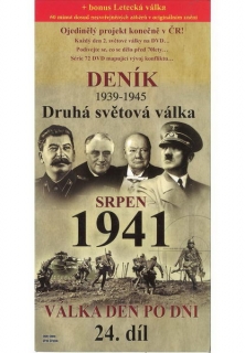 Deník - Druhá světová válka díl 24. - Srpen 1941 DVD