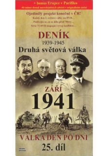 Deník - Druhá světová válka díl 25. - Září 1941 DVD