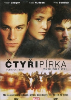 Čtyři pírka zkouška cti DVD