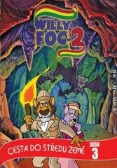 Willy Fog disk 3 Cesta do středu Země DVD