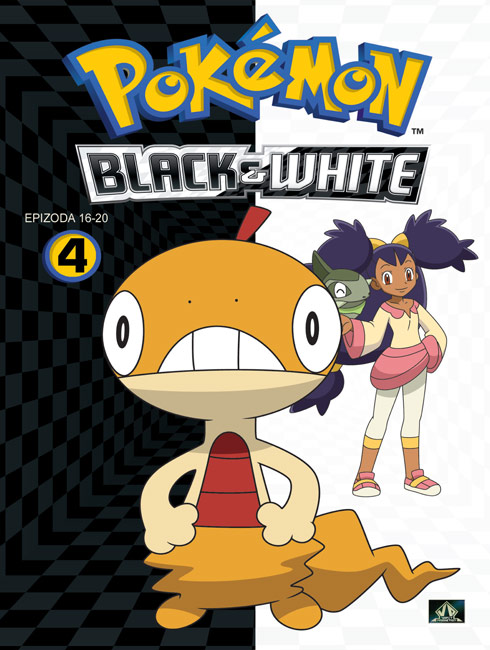 Pokémon: black a white 16.-20.díl (DVD 4)