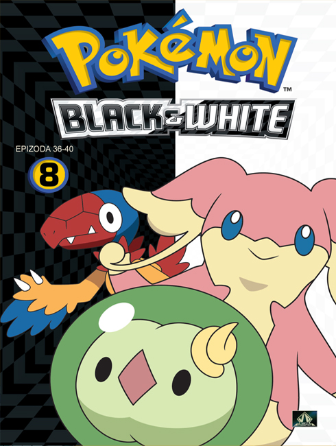 Pokémon: black a white 36.-40. díl (DVD 8)