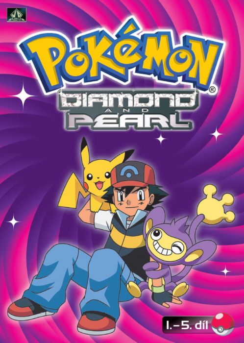 Pokémon diamond and pearl 1.-5. díl (DVD 1)