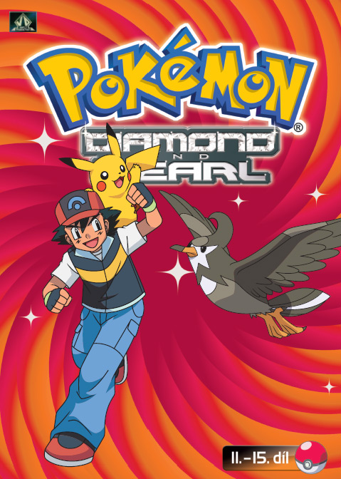 Pokémon diamond and pearl 11.-15.díl (DVD 3)
