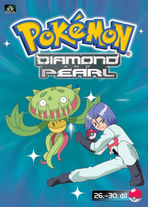 Pokémon diamond and pearl 26.-30.díl (DVD 6)