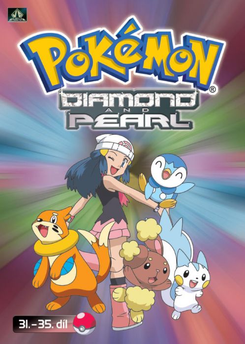 Pokémon diamond and pearl 31.-35.díl (DVD 7)